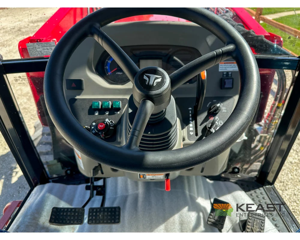 TYM T494HC 48 hp Cab Tractor Hydrostatic Transmission 2,790 lb Capacity Loader Tractors