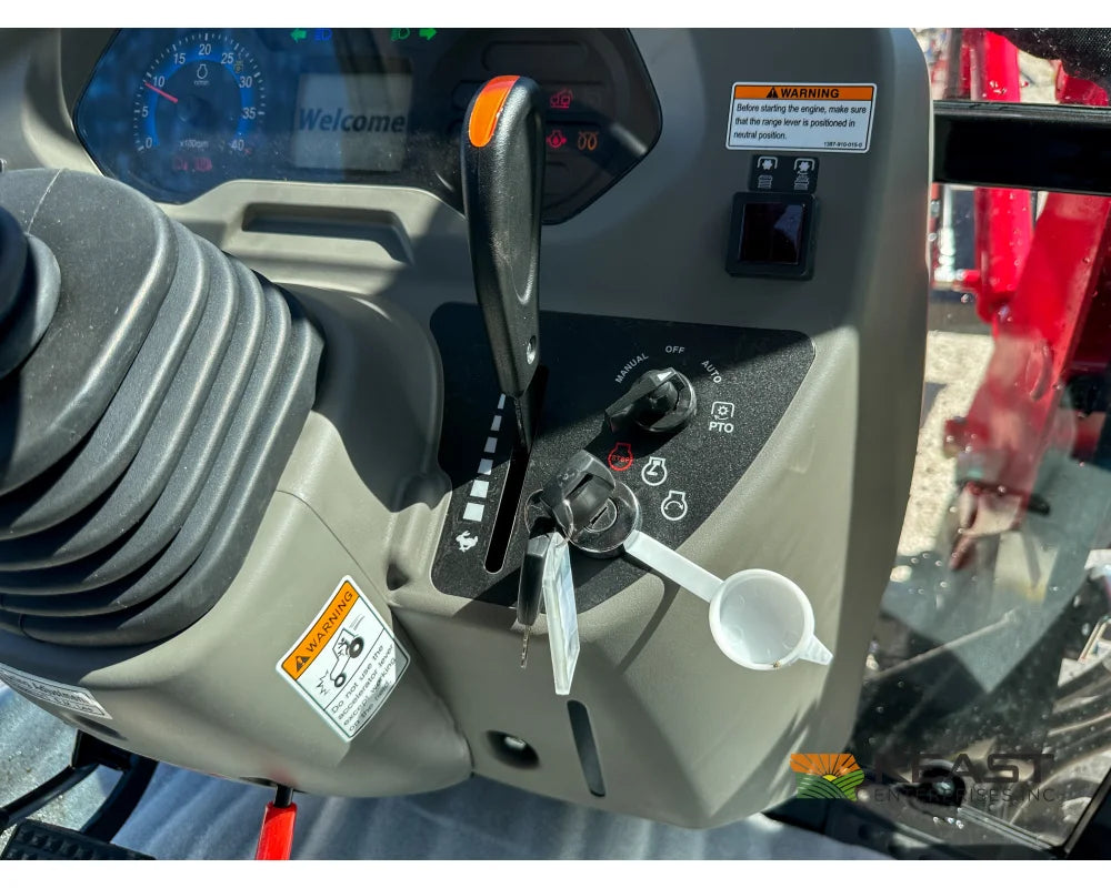 TYM T494HC 48 hp Cab Tractor Hydrostatic Transmission 2,790 lb Capacity Loader Tractors