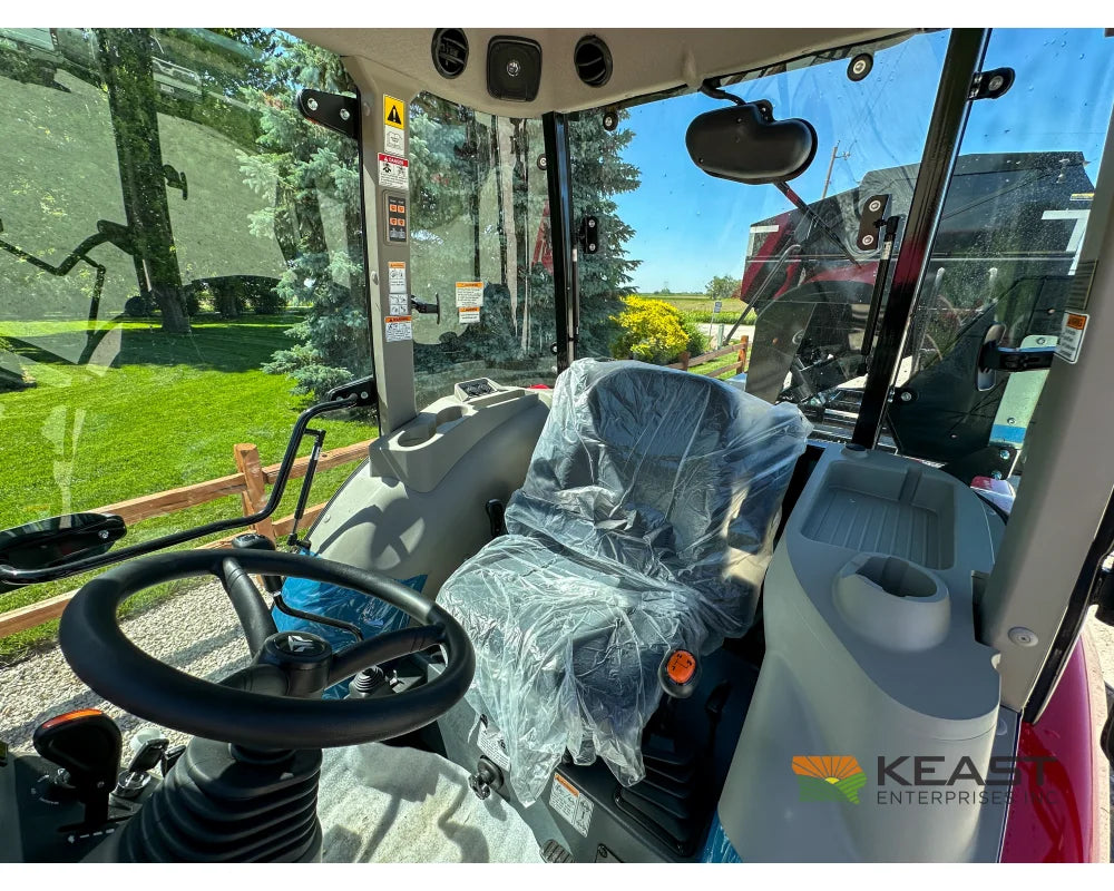 TYM T494HC 48 hp Cab Tractor Hydrostatic Transmission 2,790 lb Capacity Loader Tractors