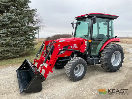 TYM T494HC 48 hp Cab Tractor - Hydrostatic Transmission 2,790 lb Capacity Loader Tractors
