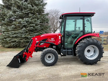 TYM T494HC 48 hp Cab Tractor - Hydrostatic Transmission 2,790 lb Capacity Loader Tractors