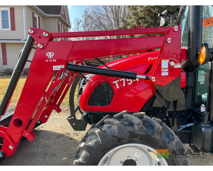 TYM T754 75 hp Cab Tractor - Powershuttle Transmission 3,278 lb Capacity Loader Tractors
