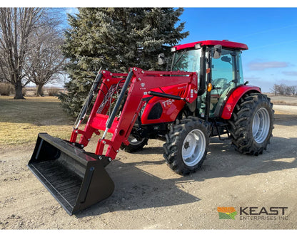 TYM T754 75 hp Cab Tractor - Powershuttle Transmission 3,278 lb Capacity Loader Tractors