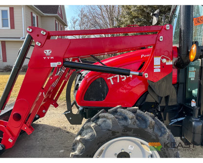 TYM T754 75 hp Cab Tractor - Powershuttle Transmission 3,278 lb Capacity Loader Tractors