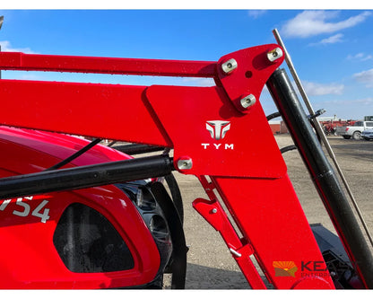 TYM T754 75 hp Cab Tractor - Powershuttle Transmission 3,278 lb Capacity Loader Tractors