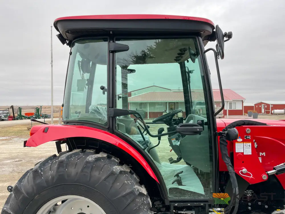 TYM T574HC 55 hp Cab Tractor - Hydrostatic Transmission 2,790 lb Capacity Loader Tractors