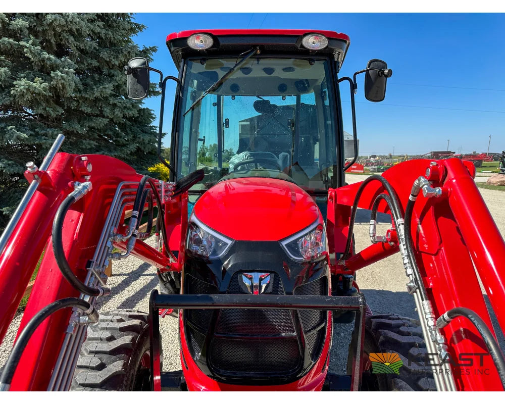 TYM T574HC 55 hp Cab Tractor Hydrostatic Transmission 2,790 lb Capacity Loader Tractors
