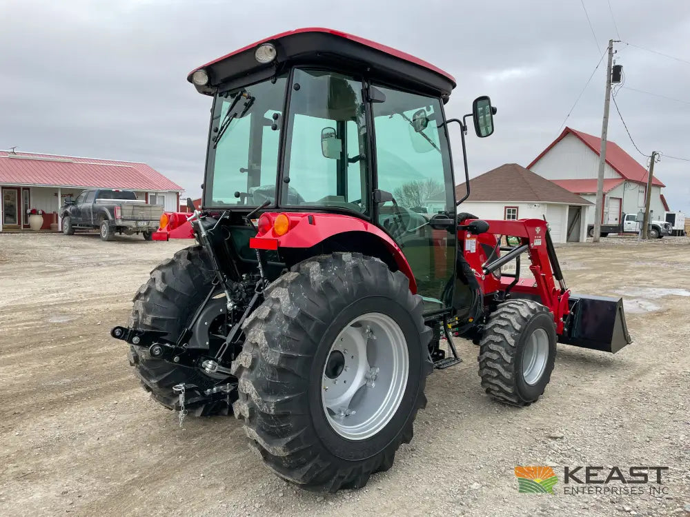 TYM T574HC 55 hp Cab Tractor - Hydrostatic Transmission 2,790 lb Capacity Loader Tractors
