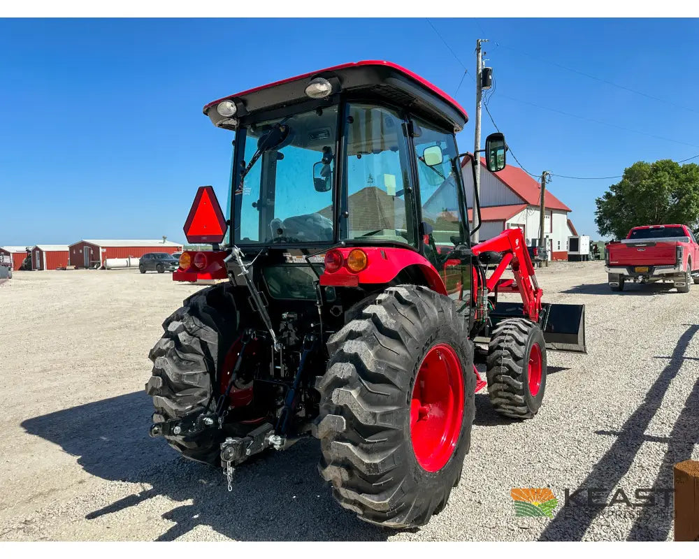 TYM T574HC 55 hp Cab Tractor Hydrostatic Transmission 2,790 lb Capacity Loader Tractors