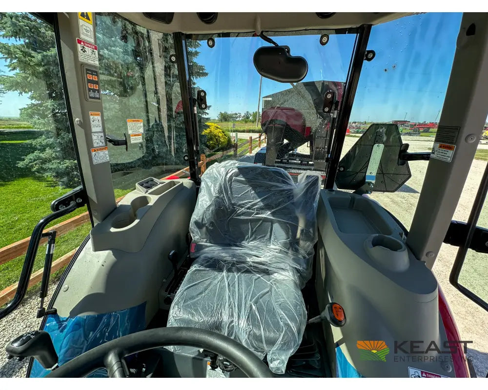 TYM T574HC 55 hp Cab Tractor Hydrostatic Transmission 2,790 lb Capacity Loader Tractors