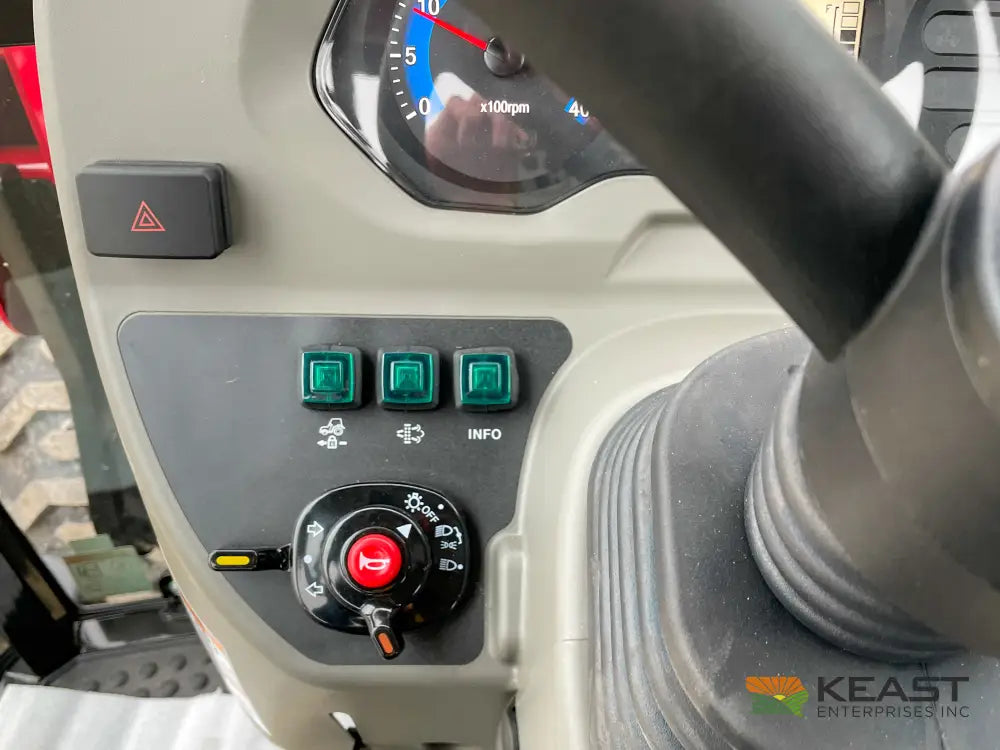 TYM T574HC 55 hp Cab Tractor - Hydrostatic Transmission 2,790 lb Capacity Loader Tractors