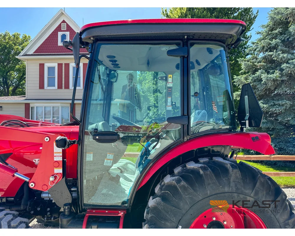 TYM T574HC 55 hp Cab Tractor Hydrostatic Transmission 2,790 lb Capacity Loader Tractors