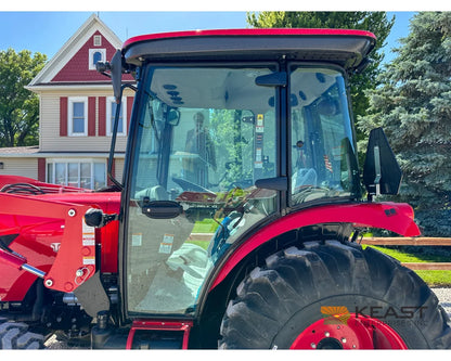 TYM T574HC 55 hp Cab Tractor Hydrostatic Transmission 2,790 lb Capacity Loader Tractors