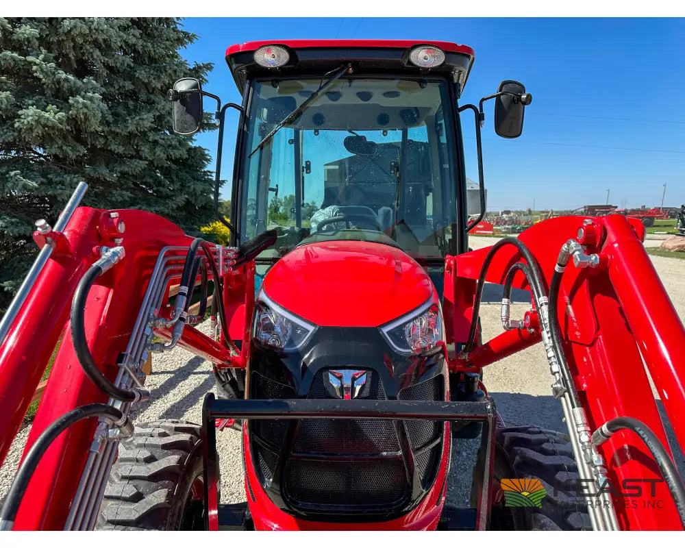 TYM T574HC 55 hp Cab Tractor Hydrostatic Transmission 2,790 lb Capacity Loader Tractors