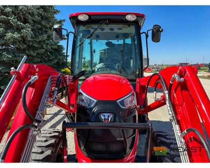 TYM T574HC 55 hp Cab Tractor Hydrostatic Transmission 2,790 lb Capacity Loader Tractors