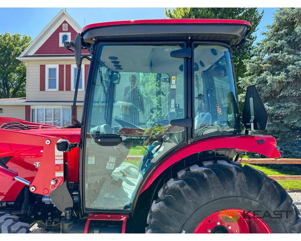 TYM T574HC 55 hp Cab Tractor Hydrostatic Transmission 2,790 lb Capacity Loader Tractors