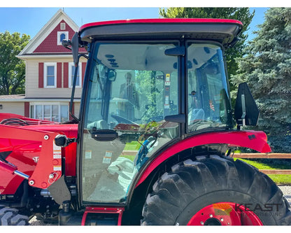 TYM T574HC 55 hp Cab Tractor Hydrostatic Transmission 2,790 lb Capacity Loader Tractors