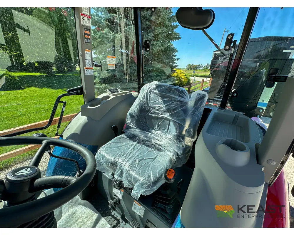 TYM T574HC 55 hp Cab Tractor Hydrostatic Transmission 2,790 lb Capacity Loader Tractors