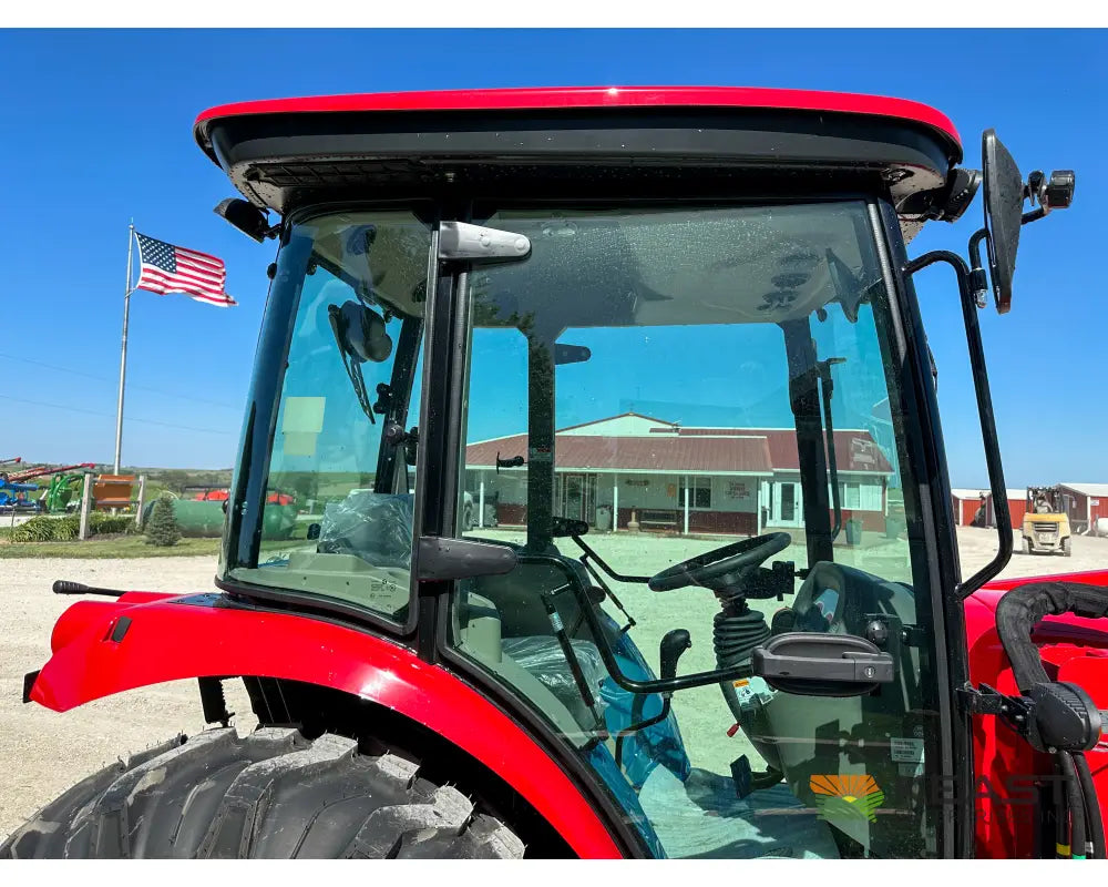 TYM T574HC 55 hp Cab Tractor Hydrostatic Transmission 2,790 lb Capacity Loader Tractors