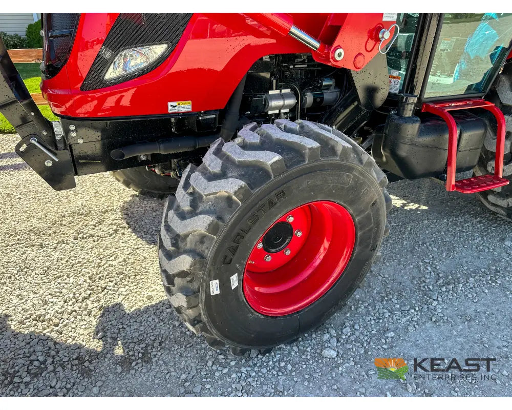 TYM T574HC 55 hp Cab Tractor Hydrostatic Transmission 2,790 lb Capacity Loader Tractors