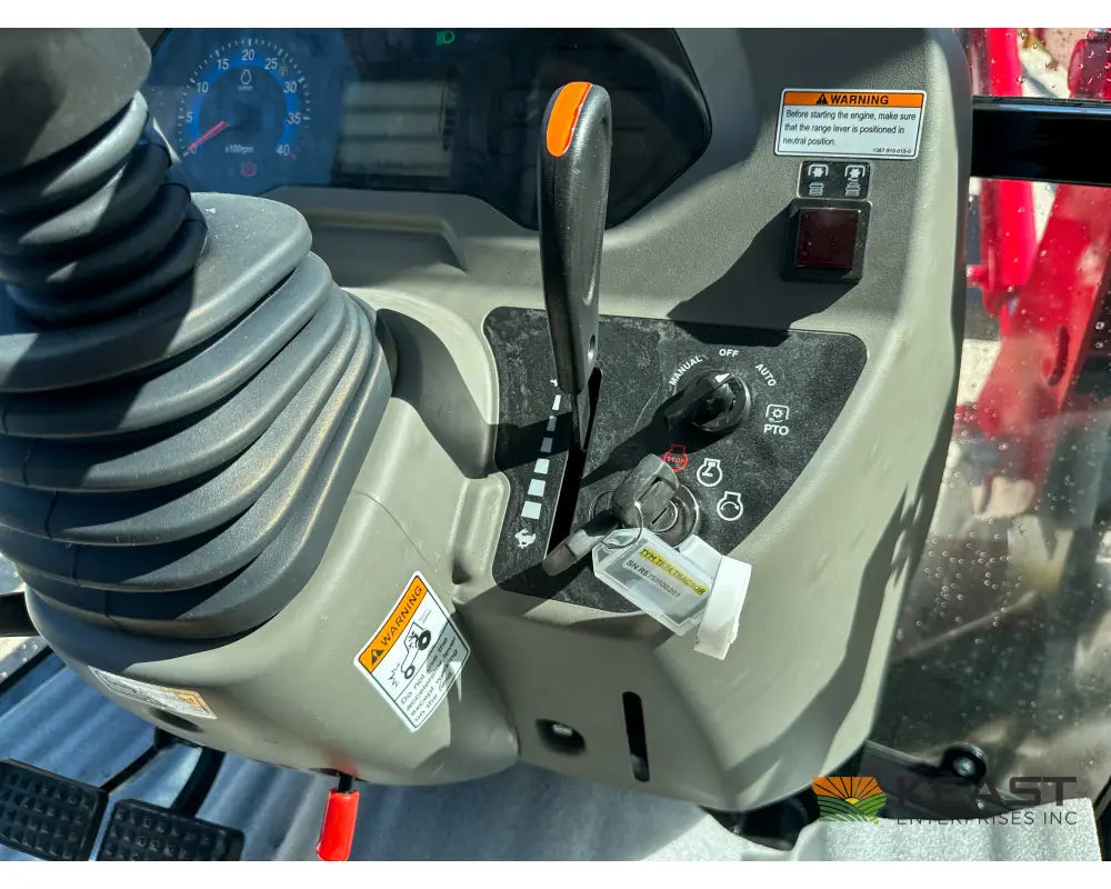 TYM T574HC 55 hp Cab Tractor Hydrostatic Transmission 2,790 lb Capacity Loader Tractors