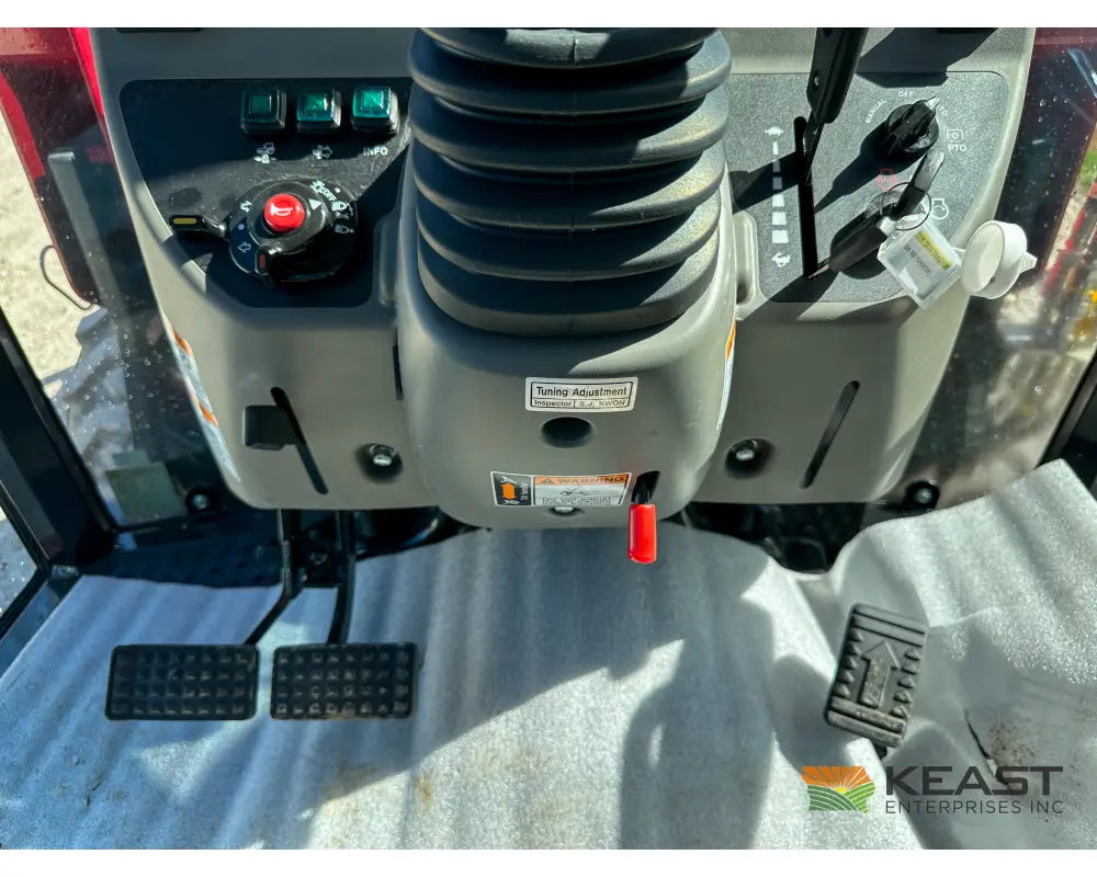 TYM T574HC 55 hp Cab Tractor Hydrostatic Transmission 2,790 lb Capacity Loader Tractors