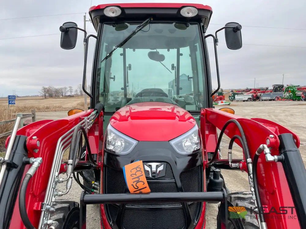 TYM T574HC 55 hp Cab Tractor - Hydrostatic Transmission 2,790 lb Capacity Loader Tractors