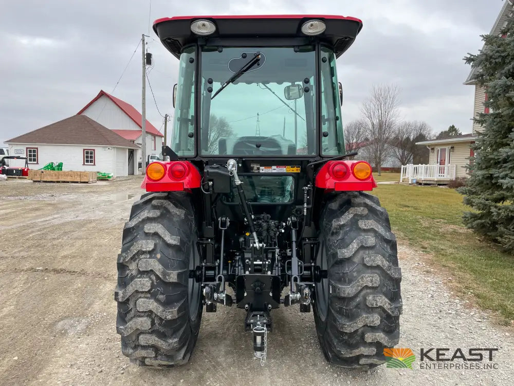 TYM T574HC 55 hp Cab Tractor - Hydrostatic Transmission 2,790 lb Capacity Loader Tractors