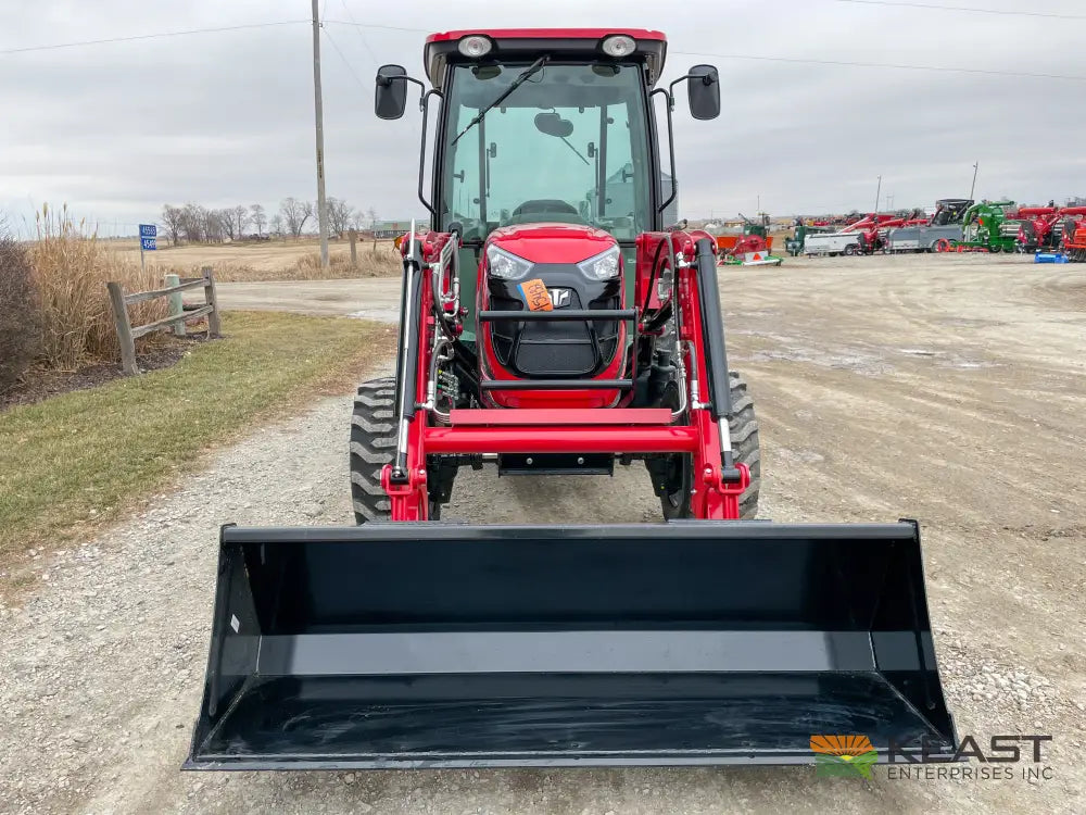 TYM T574HC 55 hp Cab Tractor - Hydrostatic Transmission 2,790 lb Capacity Loader Tractors