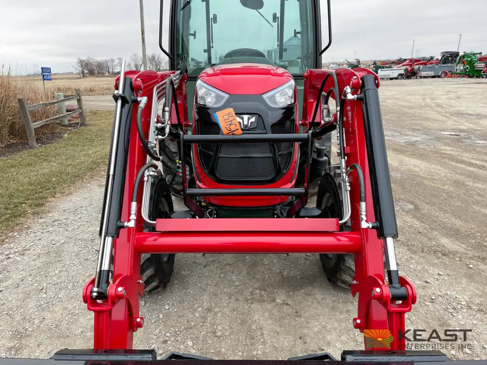 TYM T574HC 55 hp Cab Tractor - Hydrostatic Transmission 2,790 lb Capacity Loader Tractors