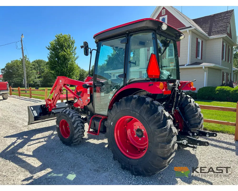 TYM T574HC 55 hp Cab Tractor Hydrostatic Transmission 2,790 lb Capacity Loader Tractors