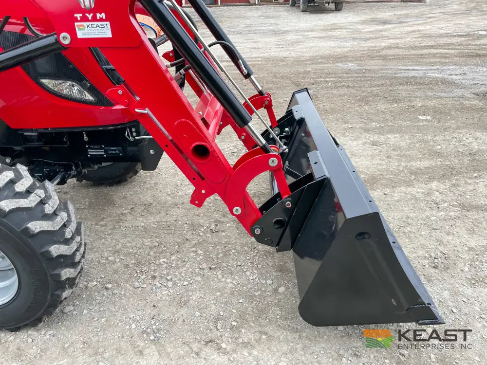 TYM T574HC 55 hp Cab Tractor - Hydrostatic Transmission 2,790 lb Capacity Loader Tractors