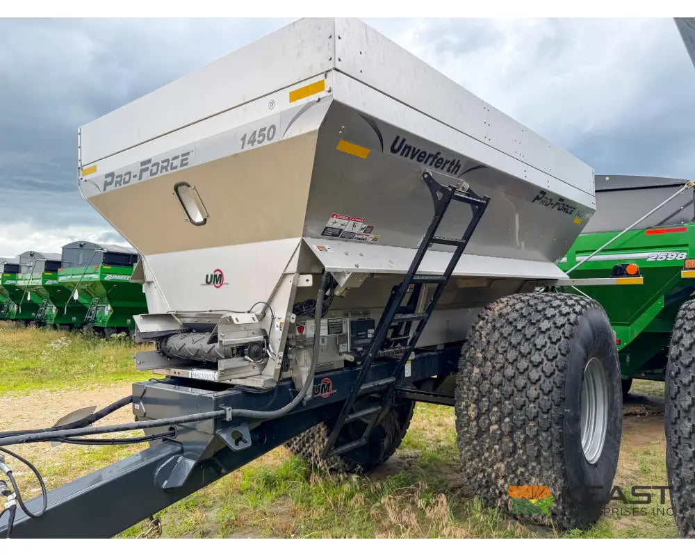 Unverferth Pro-Force 1450 Fertilizer Spreader 14 Ton Hopper Raven RCM ISOBUS Controller - Fertilizer Spreaders