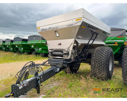 Unverferth Pro-Force 1450 Fertilizer Spreader 14 Ton Hopper Raven RCM ISOBUS Controller - Fertilizer Spreaders