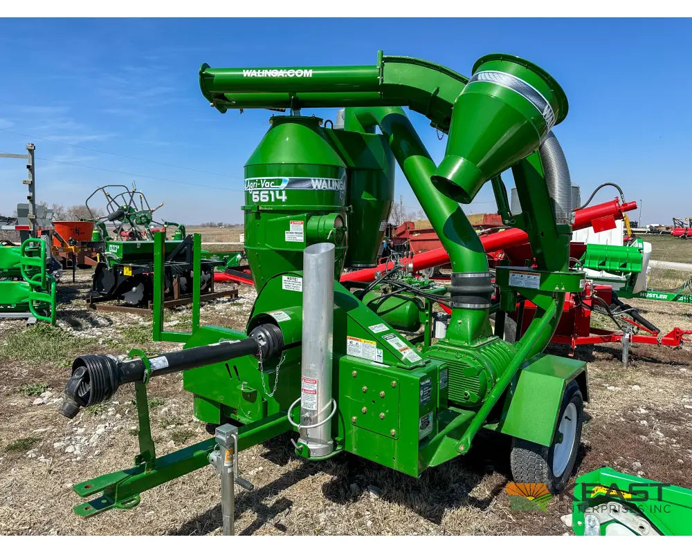 Walinga 6614DLX Grain Vac Up to 3,600 BPH Capacity Full Pipe Package Grain Vacs