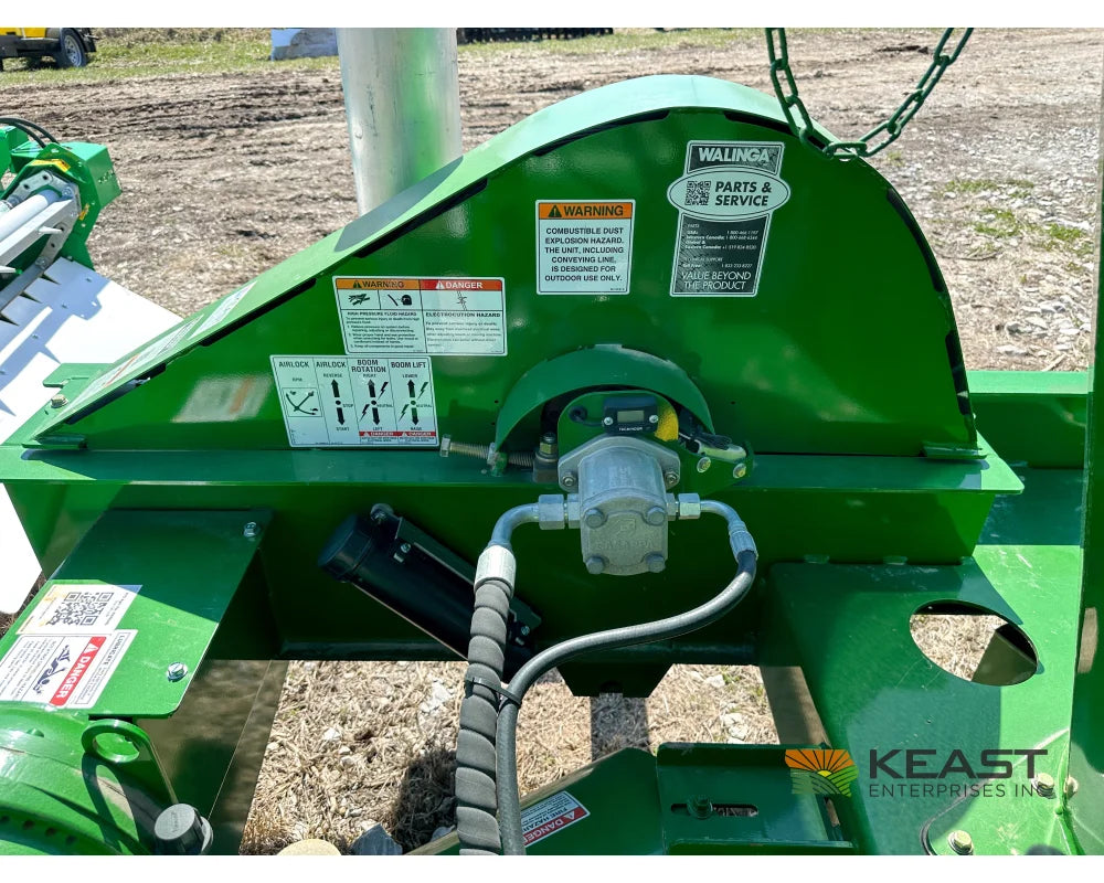 Walinga 6614DLX Grain Vac Up to 3,600 BPH Capacity Full Pipe Package Grain Vacs