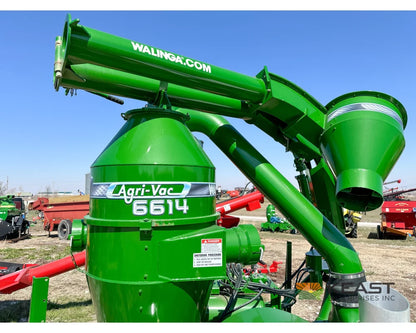 Walinga 6614DLX Grain Vac Up to 3,600 BPH Capacity Full Pipe Package Grain Vacs