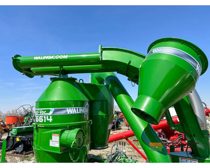 Walinga 6614DLX Grain Vac Up to 3,600 BPH Capacity Full Pipe Package Grain Vacs