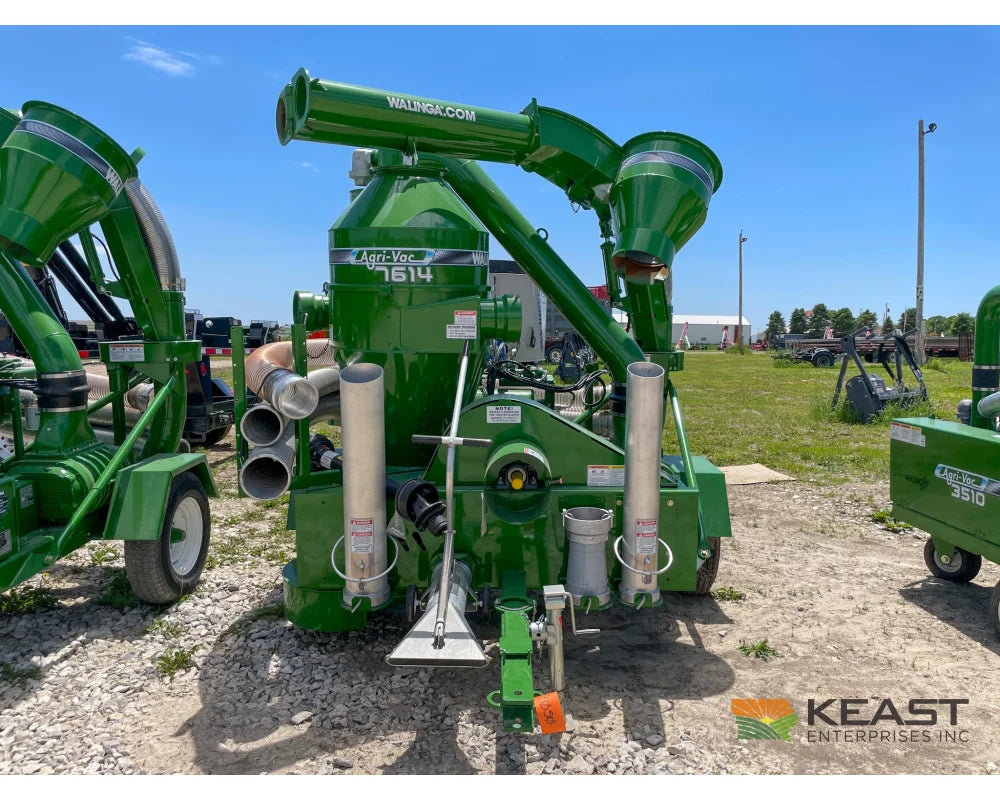 Walinga 7614DLX Grain Vac - Up to 5,500 BPH Capacity Full Pipe Package Grain Vacs