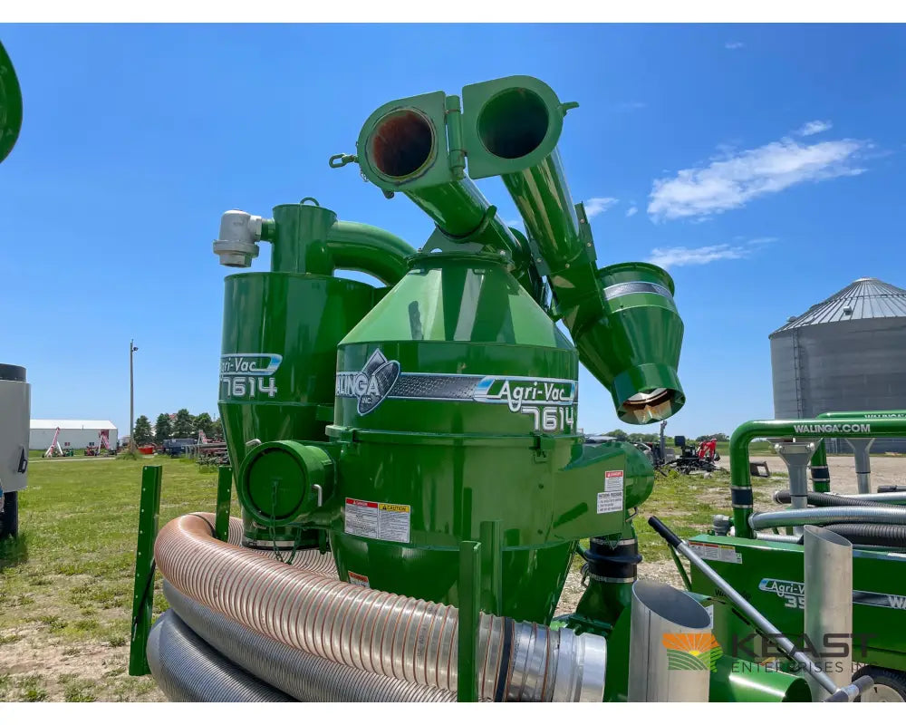 Walinga 7614DLX Grain Vac - Up to 5,500 BPH Capacity Full Pipe Package Grain Vacs