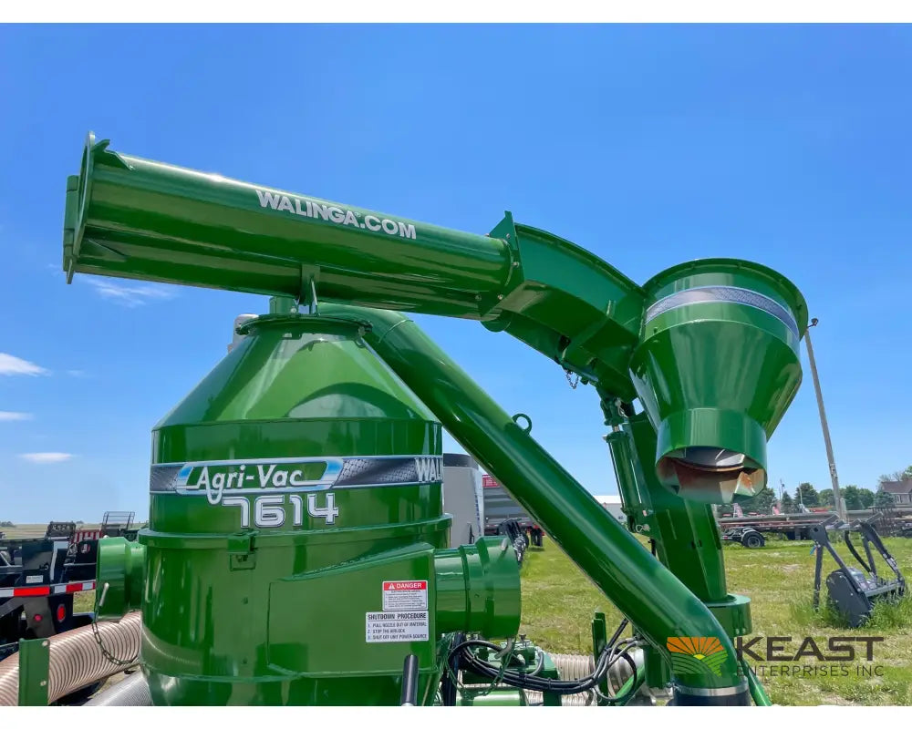 Walinga 7614DLX Grain Vac - Up to 5,500 BPH Capacity Full Pipe Package Grain Vacs