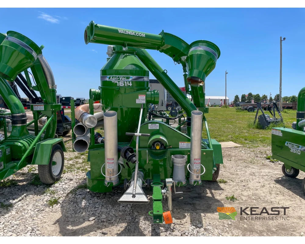 Walinga 7614DLX Grain Vac - Up to 5,500 BPH Capacity Full Pipe Package Grain Vacs