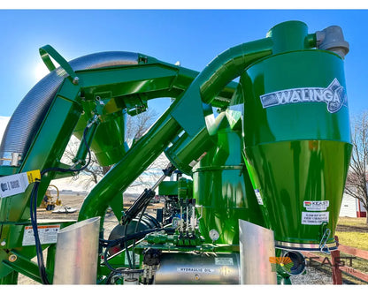 Walinga 7614DLX Self-Powered KEAST Built Grain Vac Up to 5,500 BPH Capacity Full Pipe Package Grain Vacs