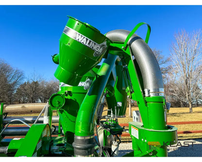 Walinga 7614DLX Self-Powered KEAST Built Grain Vac Up to 5,500 BPH Capacity Full Pipe Package Grain Vacs