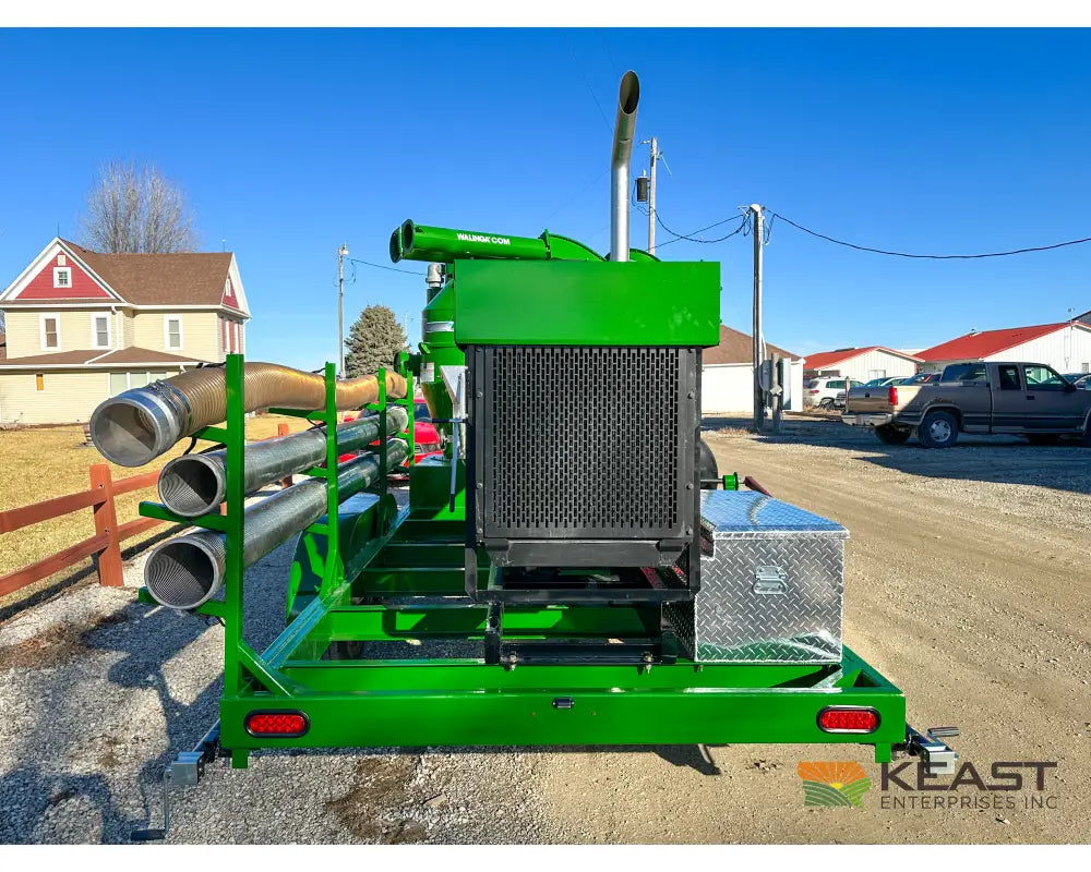 Walinga 7614DLX Self-Powered KEAST Built Grain Vac Up to 5,500 BPH Capacity Full Pipe Package Grain Vacs