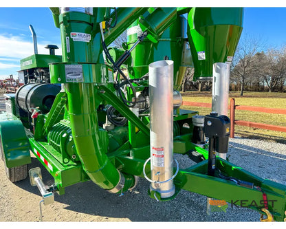 Walinga 7614DLX Self-Powered KEAST Built Grain Vac Up to 5,500 BPH Capacity Full Pipe Package Grain Vacs