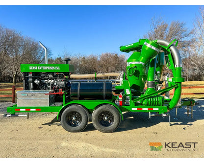 Walinga 7614DLX Self-Powered KEAST Built Grain Vac Up to 5,500 BPH Capacity Full Pipe Package Grain Vacs