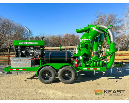 Walinga 7614DLX Self-Powered KEAST Built Grain Vac Up to 5,500 BPH Capacity Full Pipe Package Grain Vacs