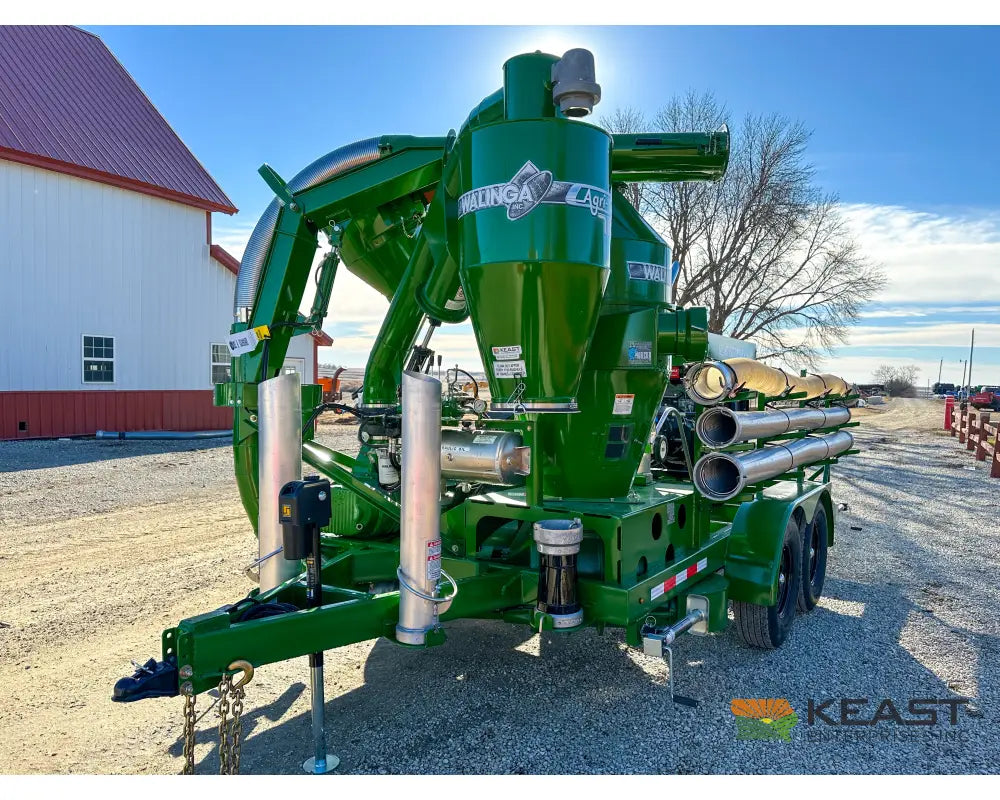 Walinga 7614DLX Self-Powered KEAST Built Grain Vac Up to 5,500 BPH Capacity Full Pipe Package Grain Vacs