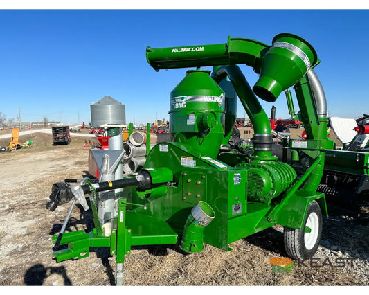 Walinga 7816DLX Grain Vac Up to 5,500 BPH Capacity Full Pipe Package Grain Vacs